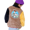 [Baby Doll] Toy Story [Combined] Boa Jacket 0797K / Baby Size Kids Tops Long Sleeves Outerwear Blouson Fluffy Can be docked (combined) with a windbreaker sold separately for added warmth
