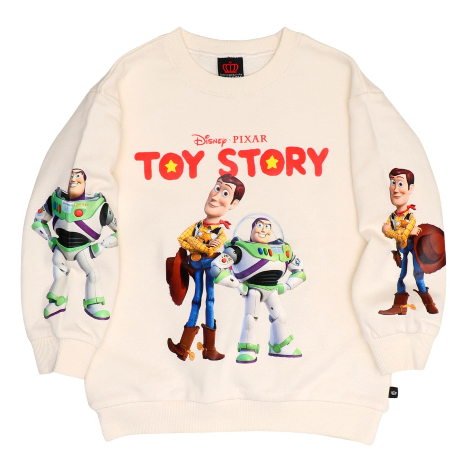 [Babydoll] Woody Buzz Parent and child matching sleeve character sweatshirt 0...