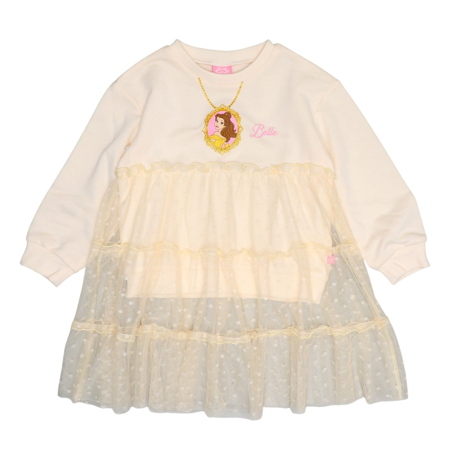 [Babydoll] Belle Princess / Tulle Trainer 0863K / Kids Size Tops Long Sleeves Sweatshirts One Piece Girly Girls Coordination Spring Autumn Winter