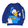 [Babydoll] Donald Parent and Child Matching BIG Face Trainer 0897K / Baby Size Kids Link Coordination Matching Look Parent and Child Coordination Tops Long Sleeve Crew Neck Sweatshirt