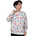 [Babydoll] Mickey Matching Parent and Child Colorful All-over Pattern Sweatsh...