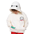 [Babydoll] Baymax Character Sagara Patch Zip Parka 0912K / Baby Size Kids Tops Long Sleeve Parka Wearable Costume Cosplay