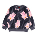 [Babydoll] Ham Boa All-over Pattern Sweatshirt 1004K / Baby Size Kids Tops Lo...
