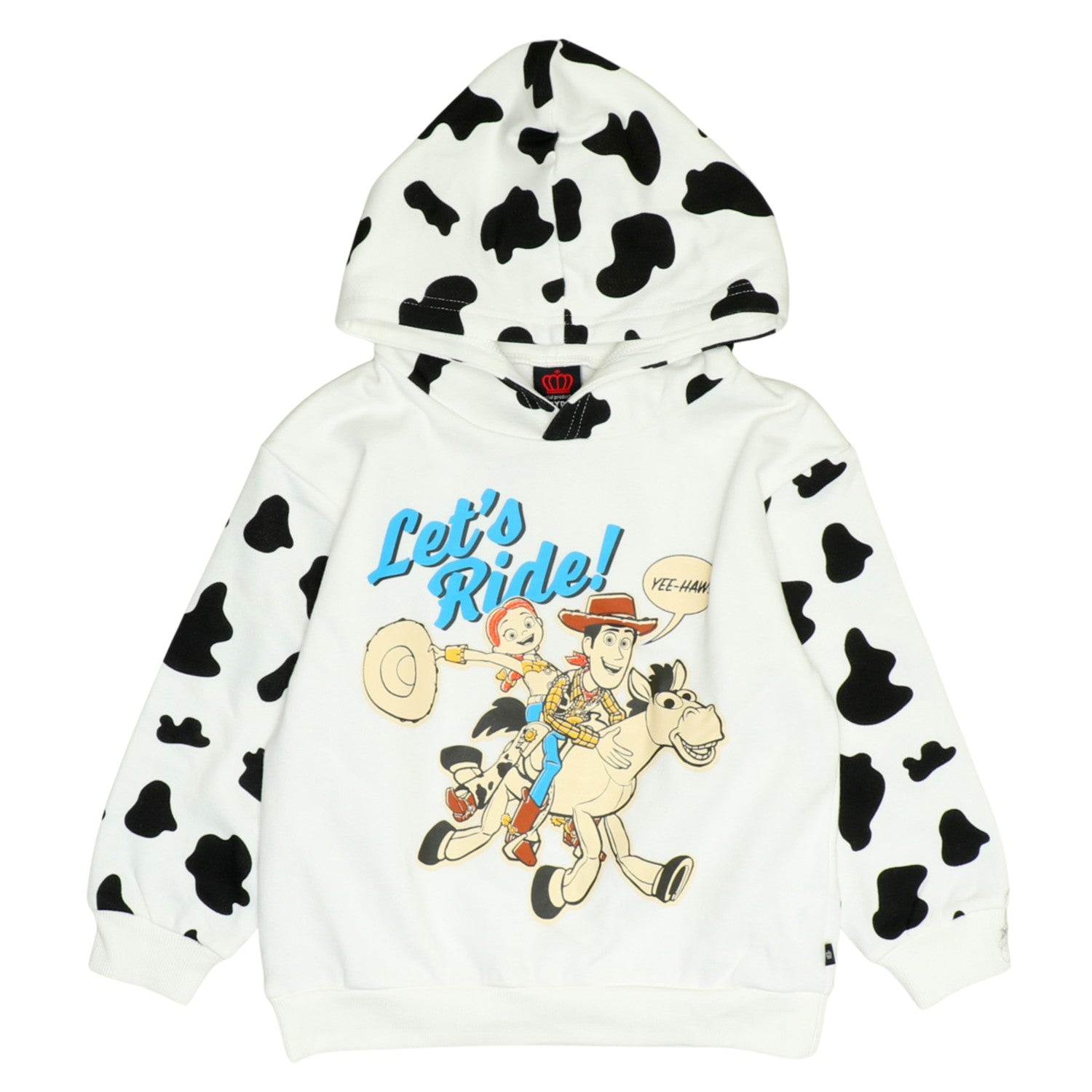 [Babydoll] Woody Jessie Parent-child matching animal all-over print hoodie 1137K / Baby size kids tops long sleeve pullover sweatshirt hoodie link coordination matching look parent-child coordination animal pattern