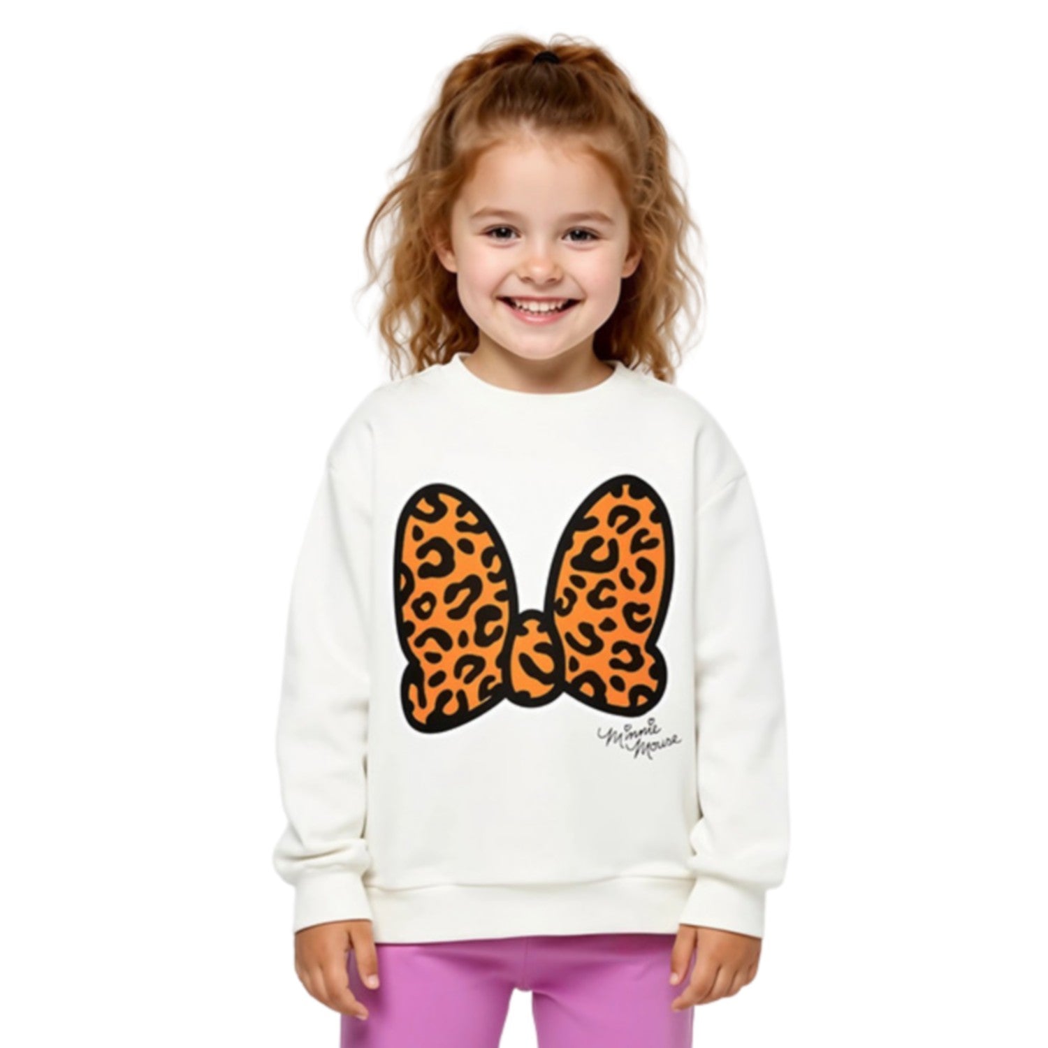 [Baby Doll] Minnie Matching Parent and Child Animal Motif Sweatshirt 1201K / ...