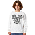 [Babydoll] Mickey Parent and Child Matching Animal Motif Sweatshirt 1201A / Adult Unisex Tops Long Sleeve Link Coordination Matching Look Parent and Child Coordination Pullover Sweatshirt Connecting Design Animal Pattern Leopard Print Leopard Print