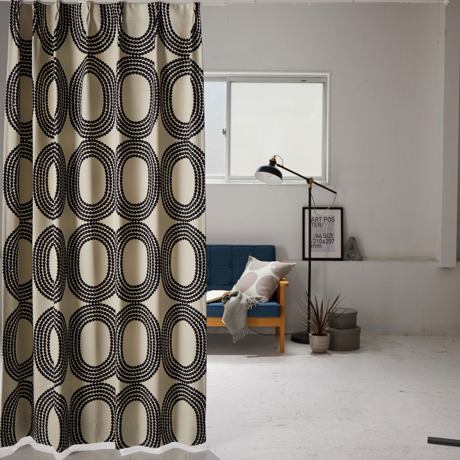 Mickey blackout curtain dot ring
