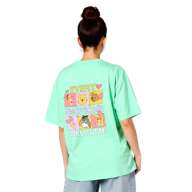 [Baby Doll] Pooh Parent and Child Matching Back Character T-Shirt 1247A / Adult Unisex Unisex Link Coordination Matching Look Parent and Child Coordination Tops Short Sleeve T-Shirt Crew Neck Cut and Sew Eeyore Piglet Tigger Rabbit Lou