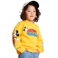 [Baby Doll] Mickey Donald Parent and Child Matching Sleeve Character Sweatshirt 1258K / Baby Size Kids Tops Long Sleeve Pullover Sweatshirt