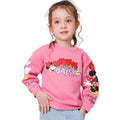 [Babydoll] Minnie Daisy Parent and Child Matching Sleeve Character Sweatshirt 1258K / Baby Size Kids Tops Long Sleeve Pullover Sweatshirt