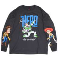 [Babydoll] Buzz Parent and Child Matching Character Ron T 1271A / Adult Unisex Unisex Link Coordination Matching Look Parent and Child Coordination Tops Long Sleeve T-Shirt Crew Neck Sweatshirt Tenjiku Material Woody Jessie
