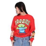 Little Green Men Parent and Child Matching T-shirt from Japan, featuring cute character design