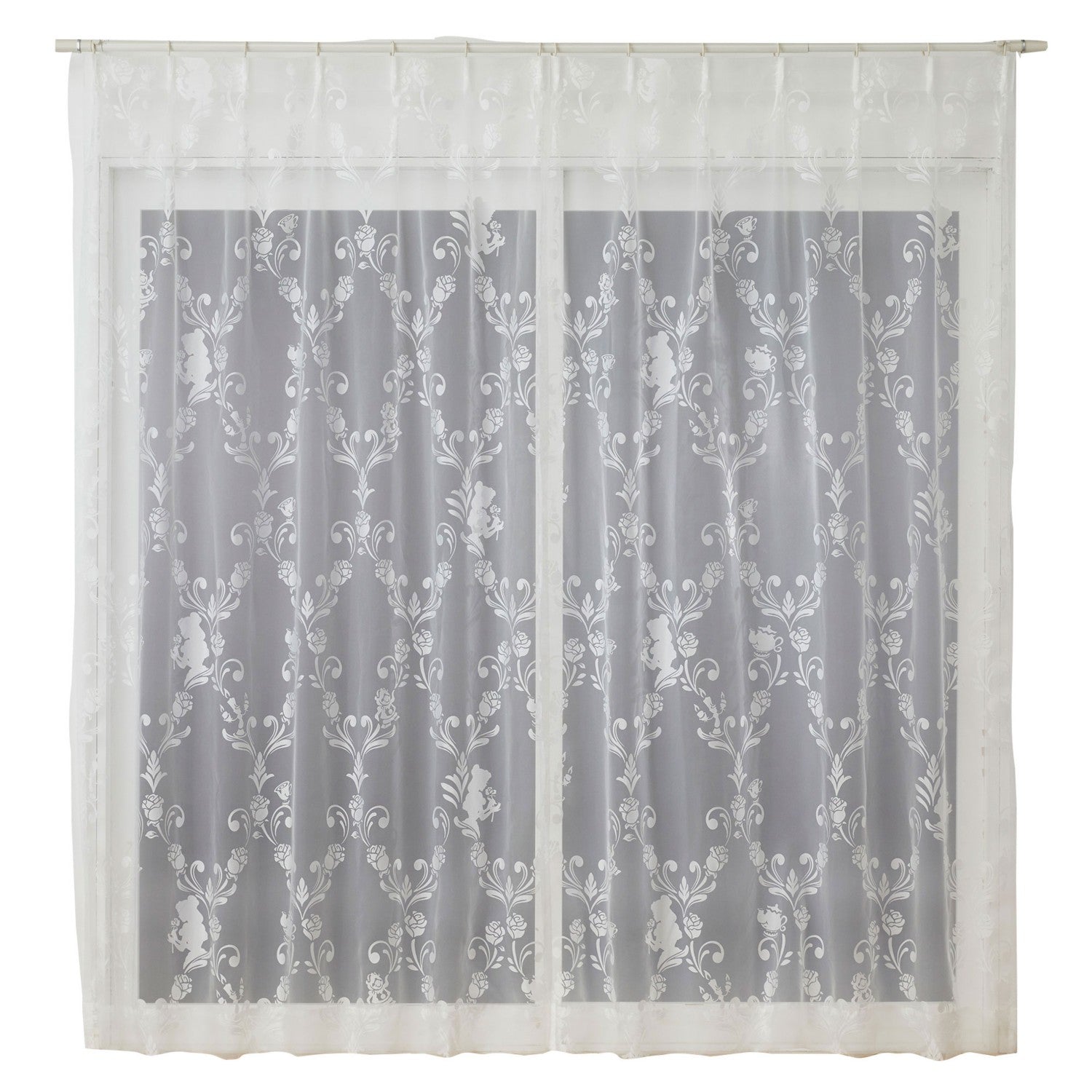 Princess lace curtain classic beauty voile