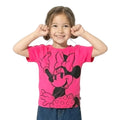 [Baby Doll] Minnie Parent and Child Matching BIG Face T-shirt 1329K / Baby Si...