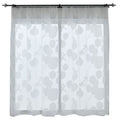 Princess lace curtain Mickey balloon voile