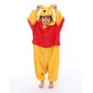 pooh fleece costume