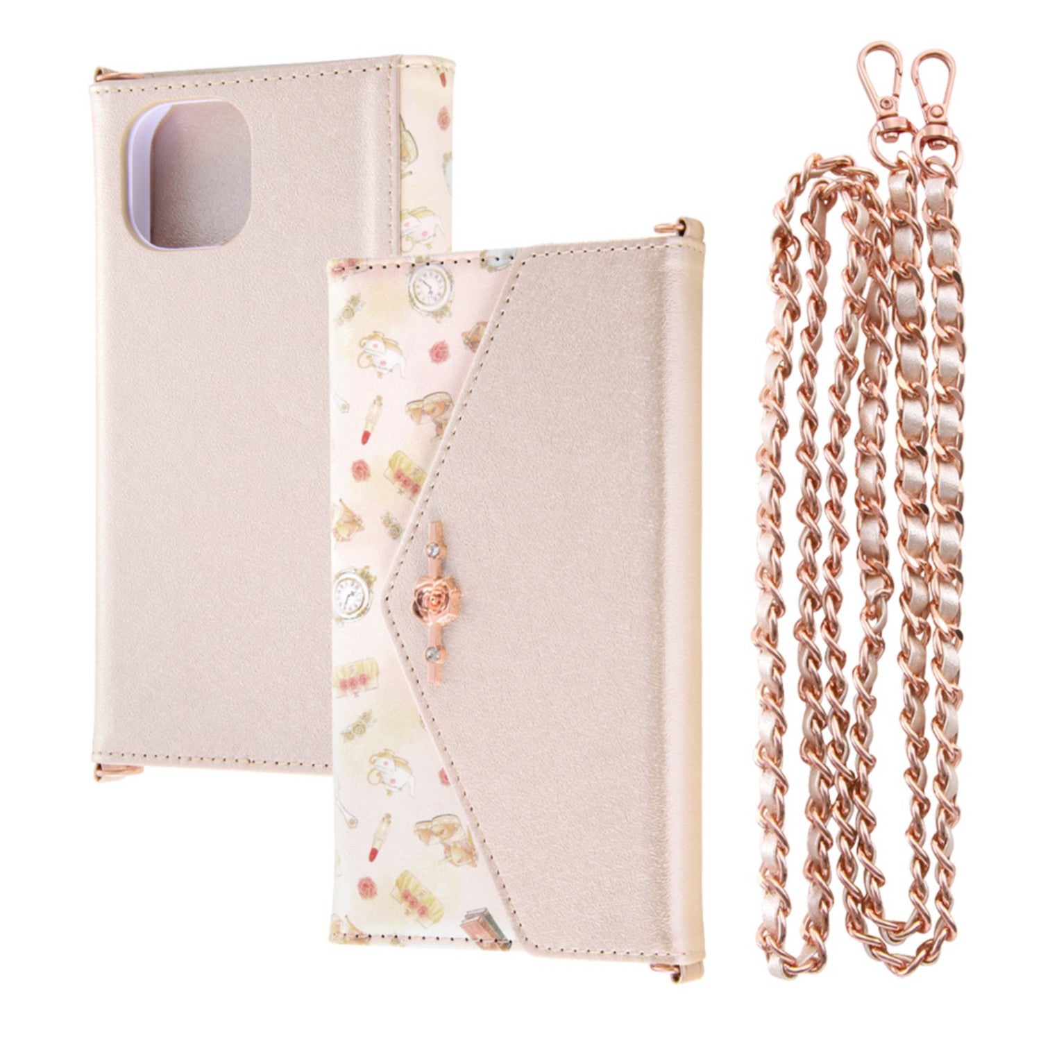Bell notebook type case Collet with shoulder strap