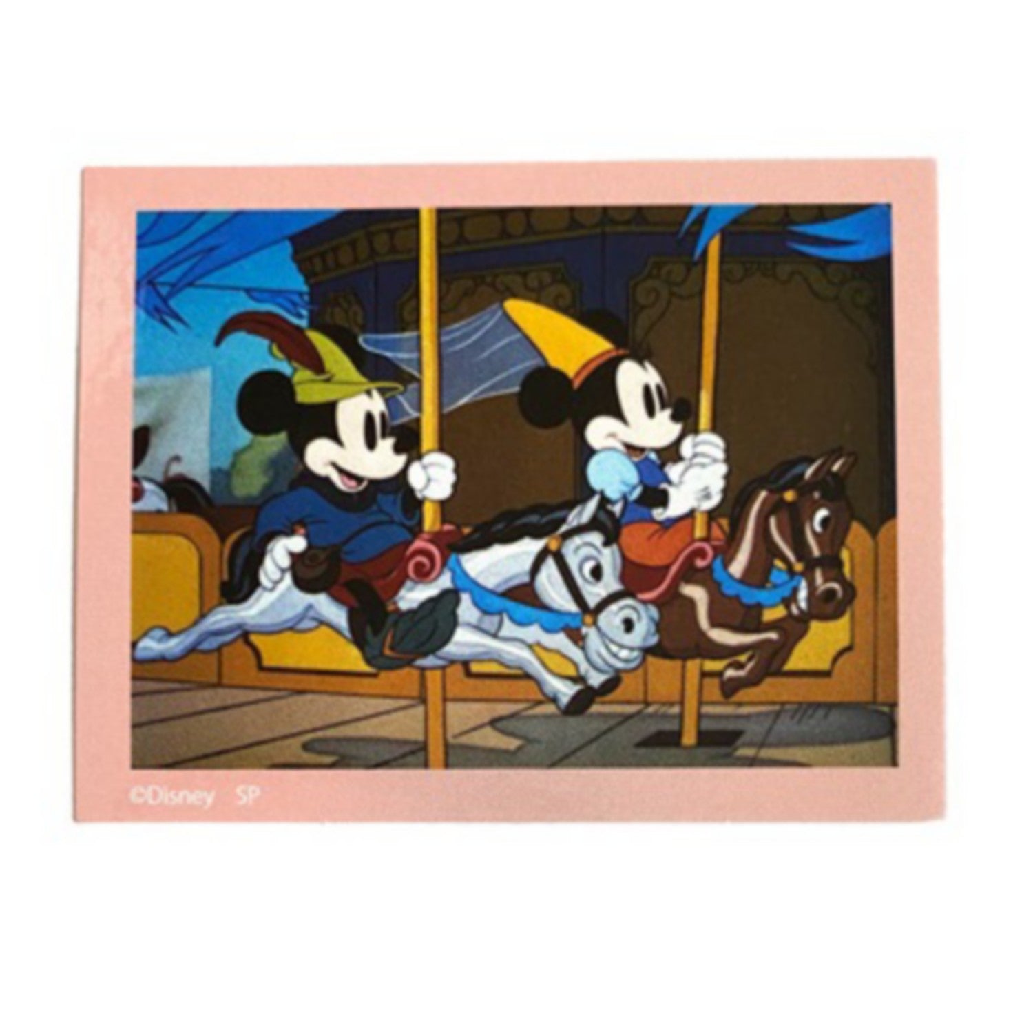 Disney character sticker Mickey & Minnie