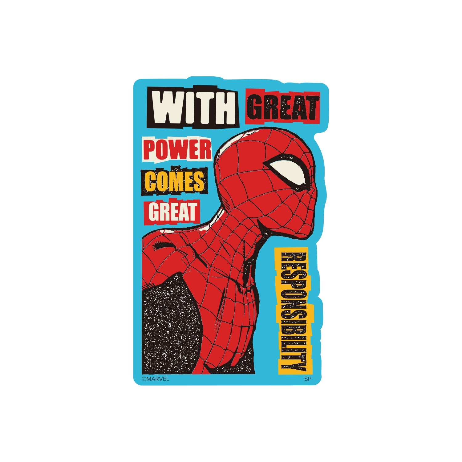 MARVEL Character Sticker Spider-Man/Up