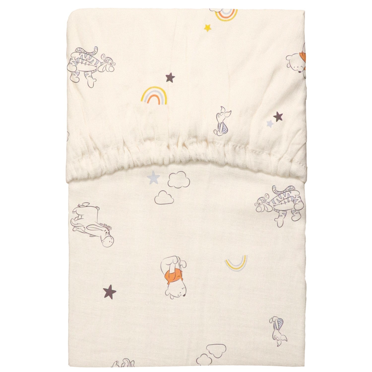 Pooh & Friends Fitted Sheets 2 Sizes to Choose from Water Absorbent Baby Duvet Cover NZ3225-T3/T4