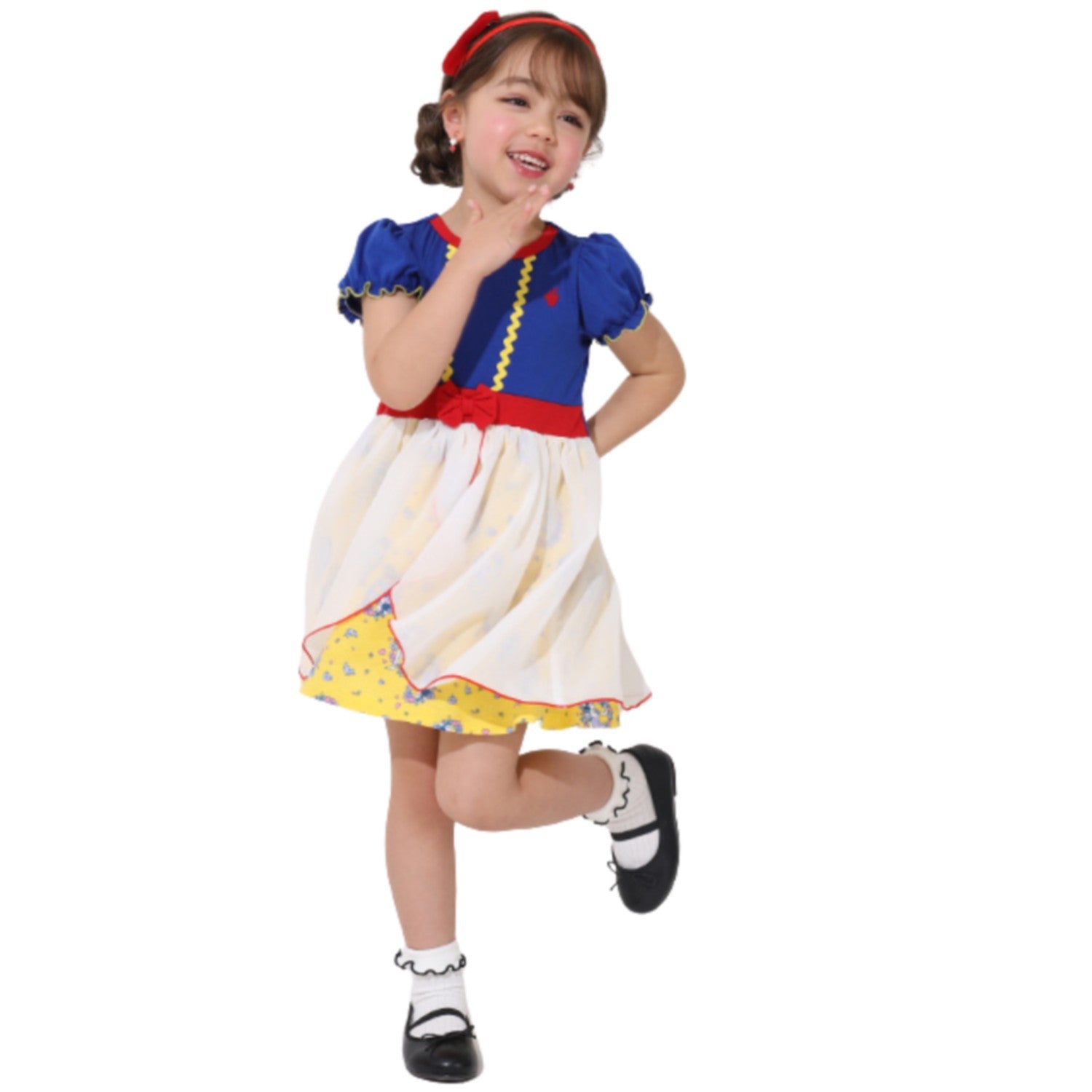 [Baby Doll] Snow White One Piece 5127K / Baby Size Kids Tops Short Sleeve Chi...