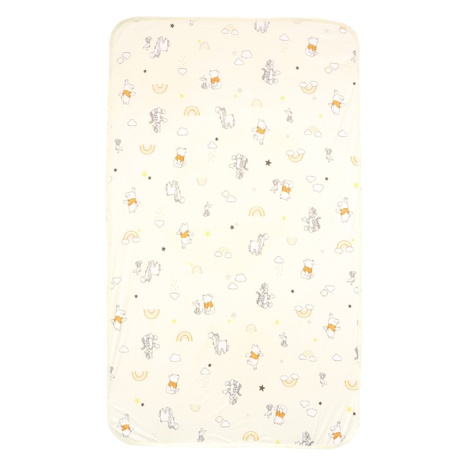 Pooh & Friends Cold Feeling Waterproof Sheet, 2 Sizes to Choose from, Cool Touch Feeling NZ2826-C/D