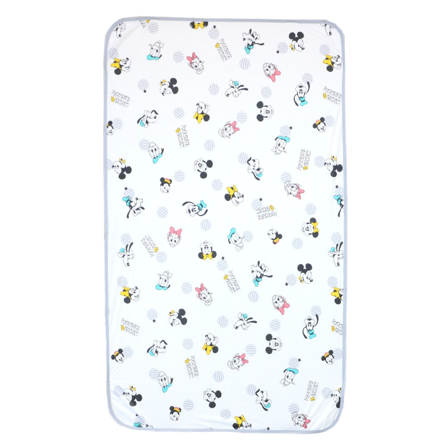 Mickey & Friends Cool Waterproof Sheets from Japan, featuring Mickey Mouse and friends in a fun design