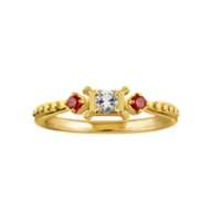 [Resale] "Disney Twisted Wonderland" Silver Ring Karim Al-Azeem