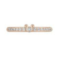 Mickey Mouse Smile Mickey Mouse / Half Eternity (Model Number: RDE-130) K18 Pink Gold
