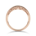 Shining the Line -Ariel-Ariel / Half Eternity (Model Number: RDE-133) K18 Pink Gold