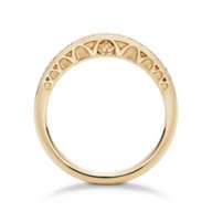 Shining the Line -Belle-Belle / Half Eternity (Model Number: RDE-134) K18 Yellow Gold