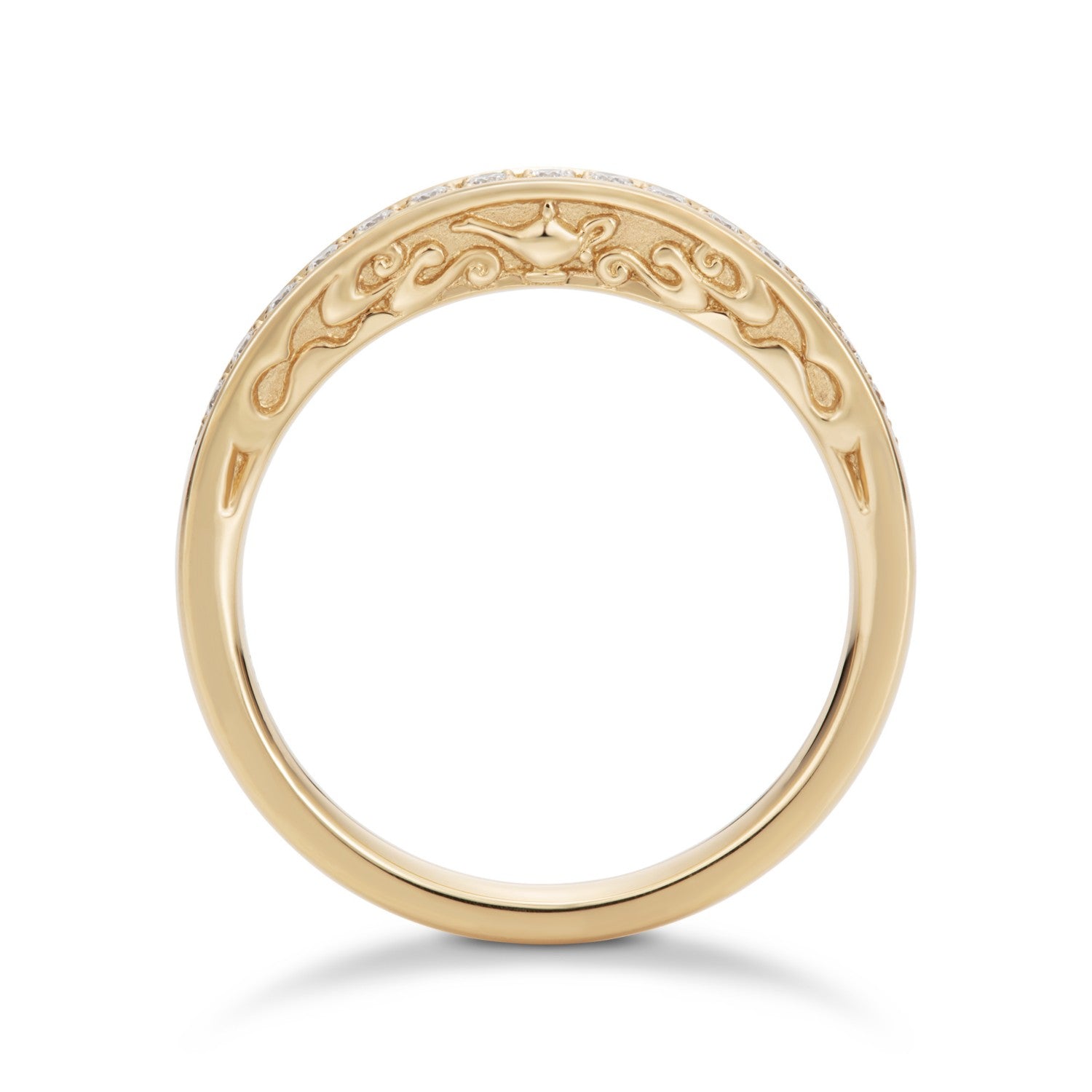 Shining the Line -Jasmine- Jasmine / Half Eternity (Model Number: RDE-135) K18 Yellow Gold