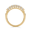 Disney Fantasia K18 gold ring with diamonds, from Japan