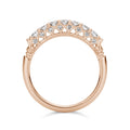 Disney Fantasia K18 pink gold ring with diamonds, from Japan