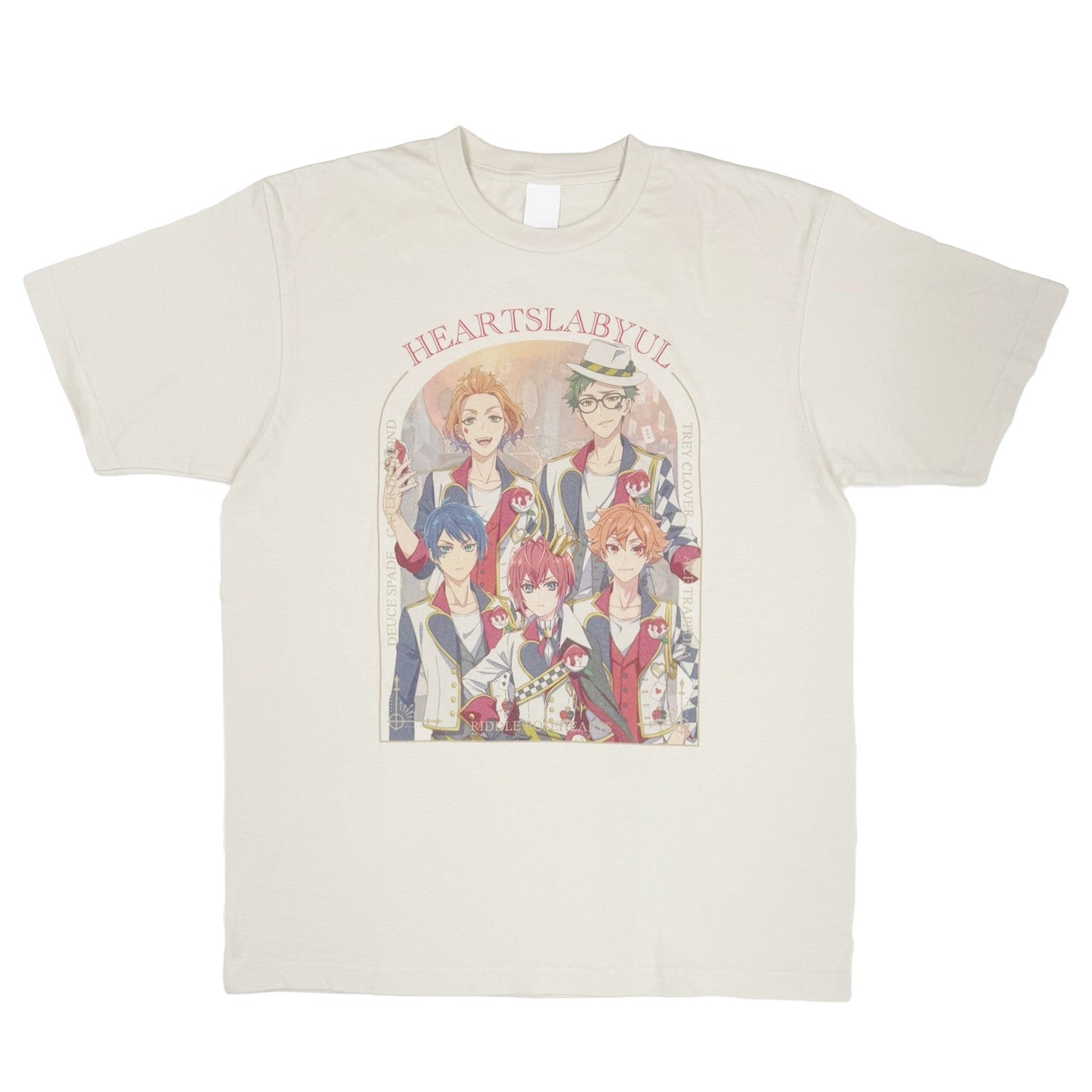 Disney Twisted Wonderland T-shirt Hearts Rubble