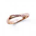 [The Kiss] DI-SR512CZ Disney Princess Rapunzel / Women's Silver Ring