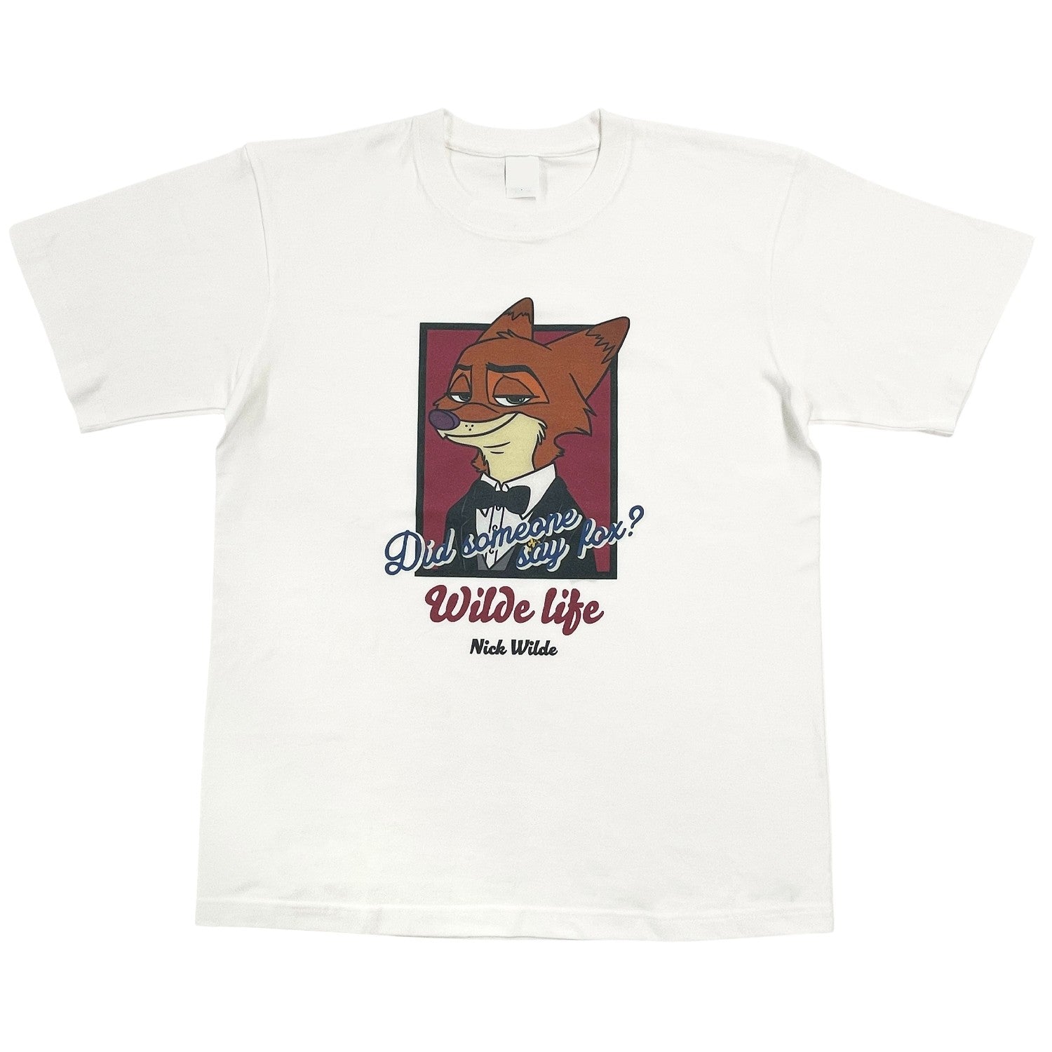 Disney Zootopia T-shirt Tuxedo Nick Square BUR M