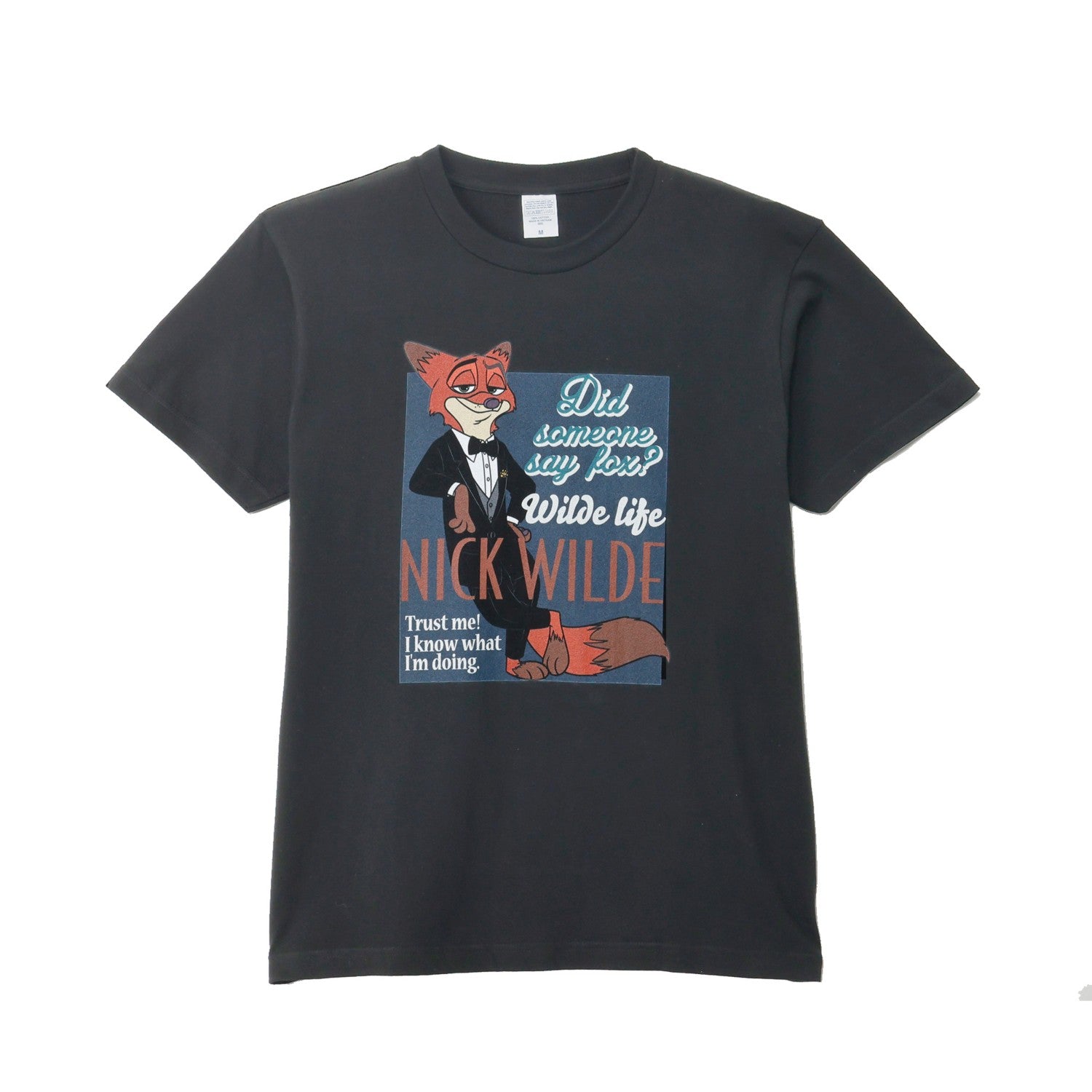 Disney Zootopia T-Shirt Tuxedo Nick Square Pose