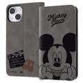 Mickey Mouse and Clapperboard Notebook Type Case Raffine [Made to order]