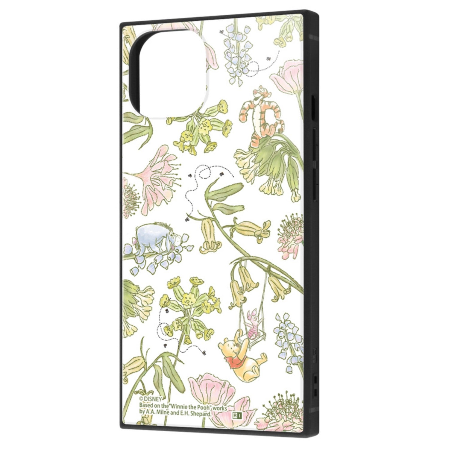 "Disney Character"/Shockproof Hybrid Case KAKU/"Winnie the Pooh/Natural" [Made to order]