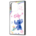 Disney character/Shockproof hybrid case KAKU/``Lilo & Stitch/Doodle'' [Made to order]