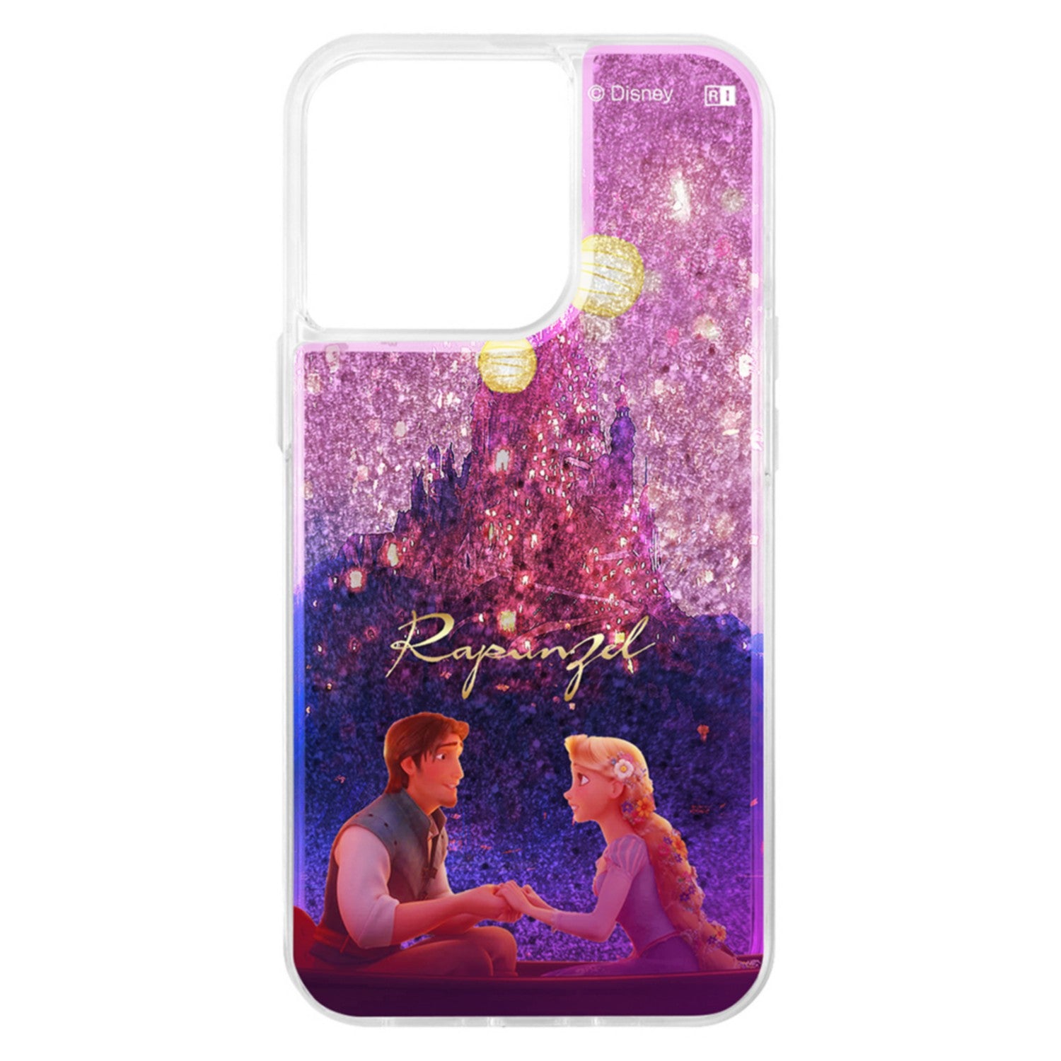 "Disney Character"/Lame Glitter Case/Castle [Made to order]