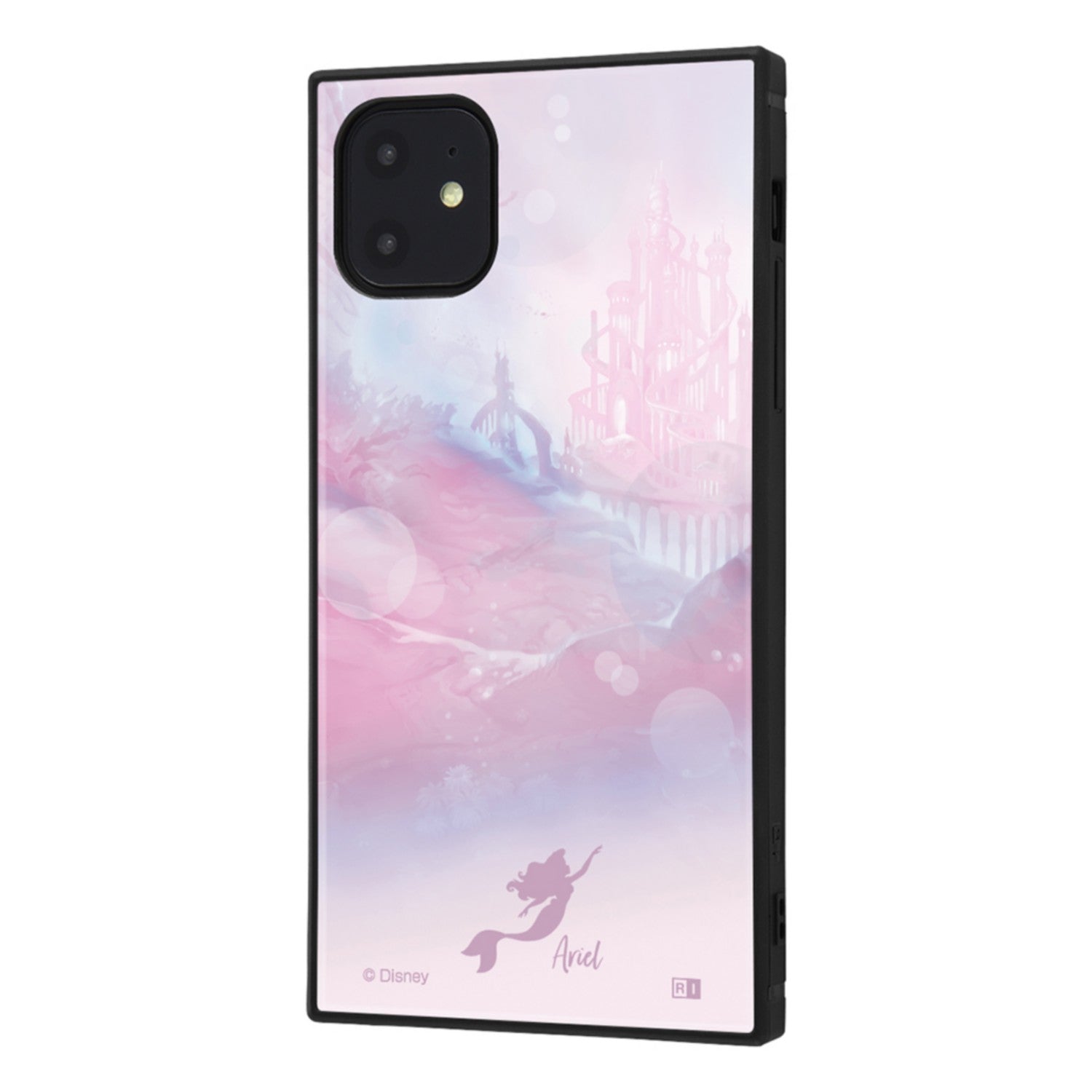 "Disney Character"/Shockproof case KAKU/Ariel_King Triton Castle [Made to order]