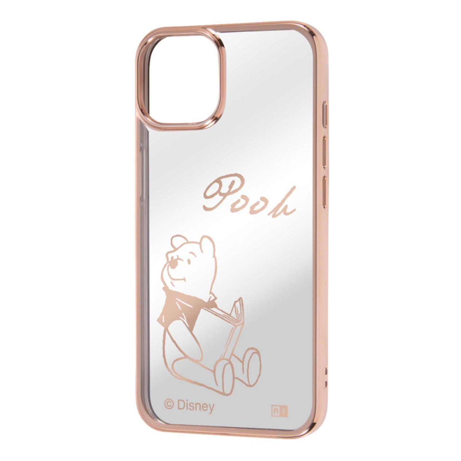 "Disney Character"/TPU Soft Case META/Winnie the Pooh_Metallic