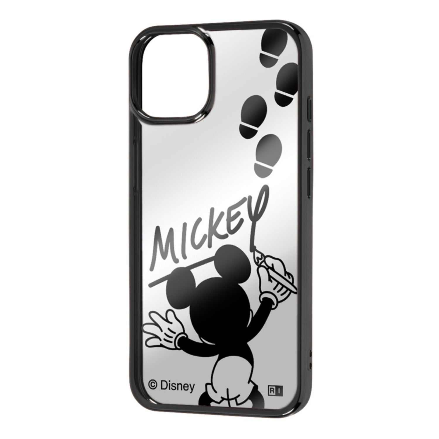 "Disney Character"/TPU Soft Case META/Mickey Mouse Sign_Metallic