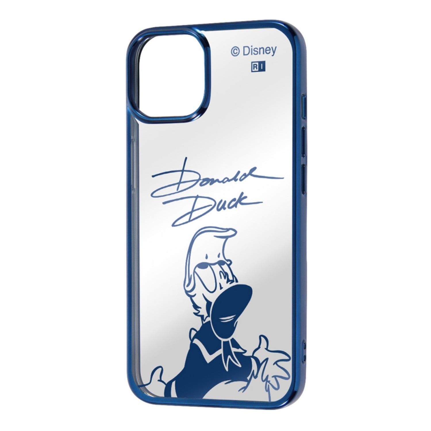"Disney Character"/TPU Soft Case META/Donald Duck Sign_Metallic