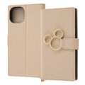 "Disney Character"/Shockproof Notebook Type Leather Case KAKU Ring/Mickey Mit...