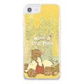 Pooh and lots of honey glitter glitter case [Made to order]