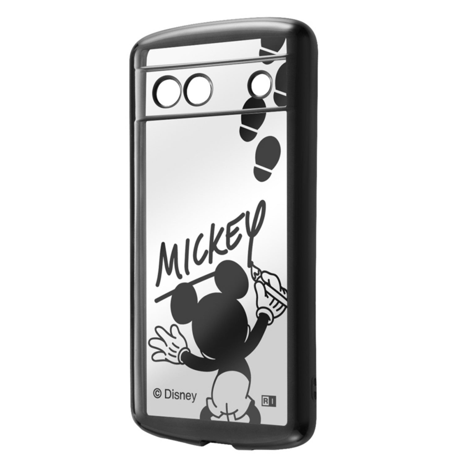 Mickey Mouse Sign_Metallic Shockproof TPU Soft Case METAMORU