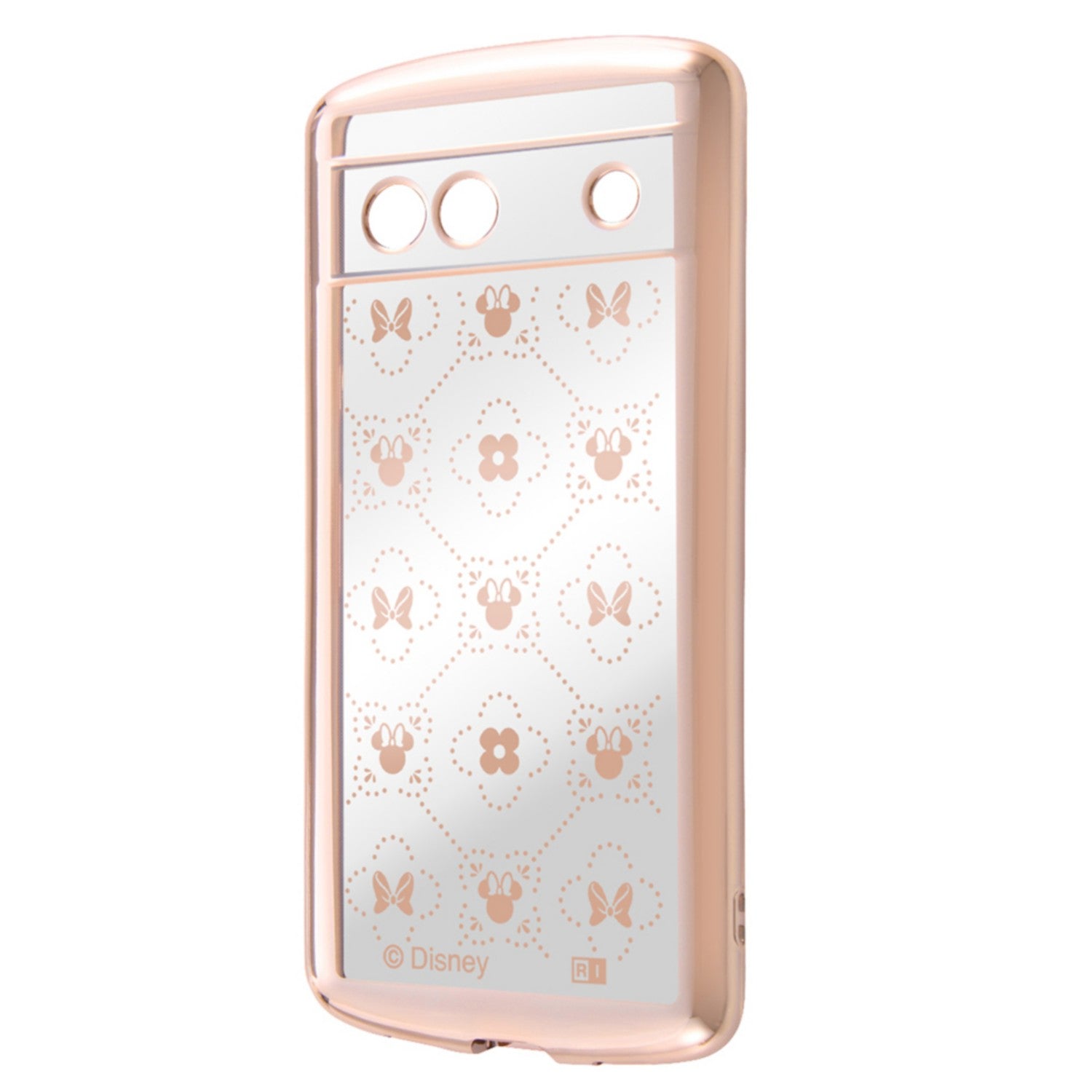 Minnie Mouse all over pattern_Metallic shockproof TPU soft case METAMORU